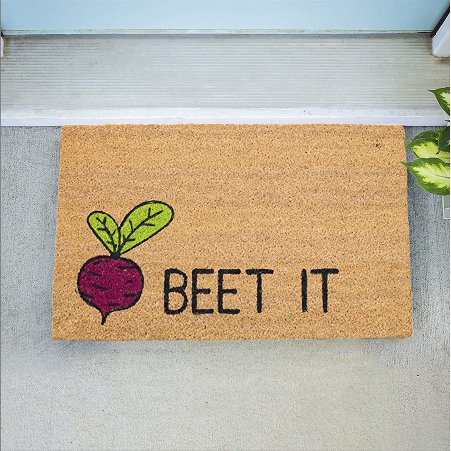 Avera Products "Beet It" Coir Doormat
