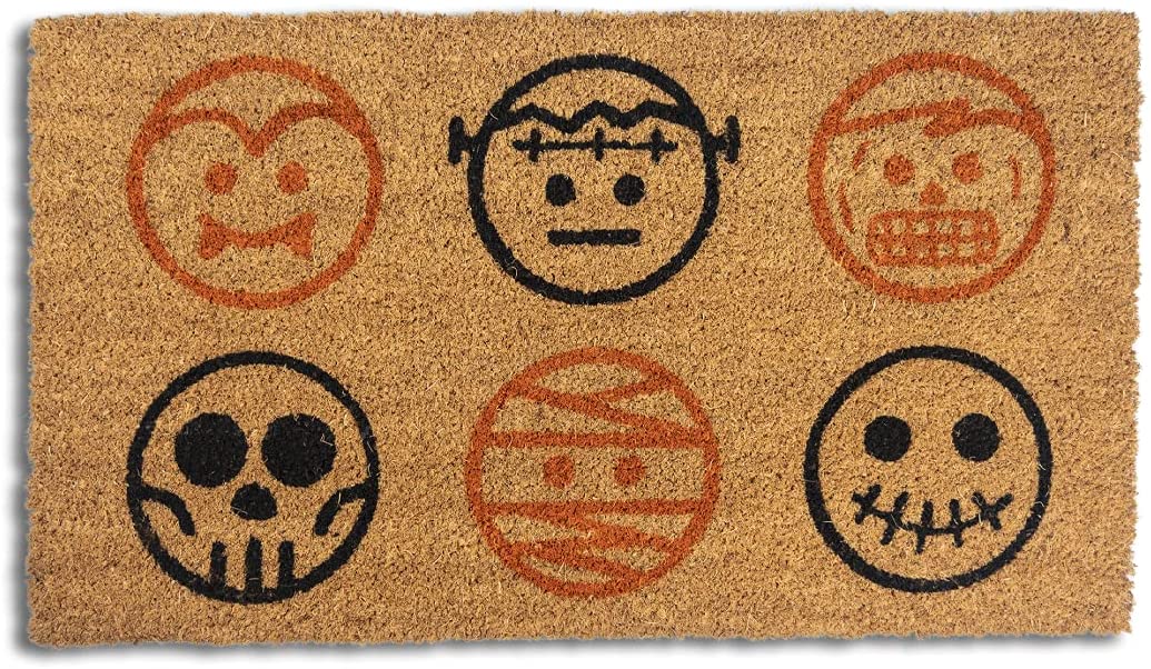 Avera Products Halloween Characters Frankenstein Ghost Doormat