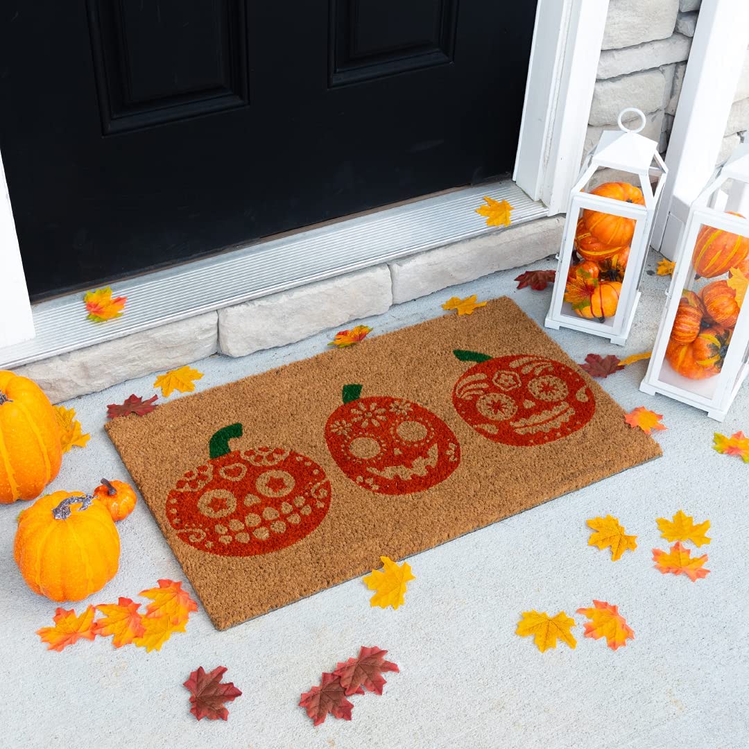 Avera Products Jack o Lantern Halloween Doormat
