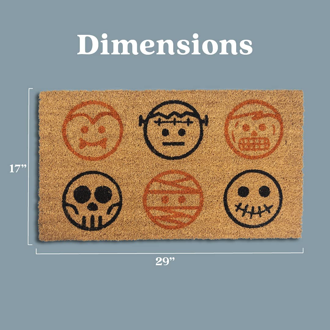Avera Products Halloween Characters Frankenstein Ghost Doormat