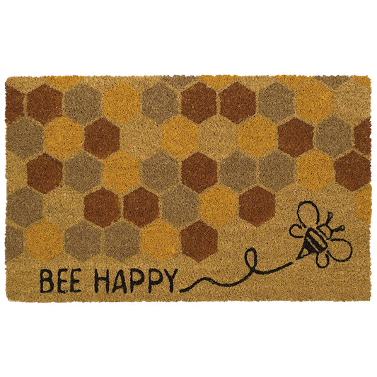 Avera Products "Bee Happy" Summer Spring Fun Doormat