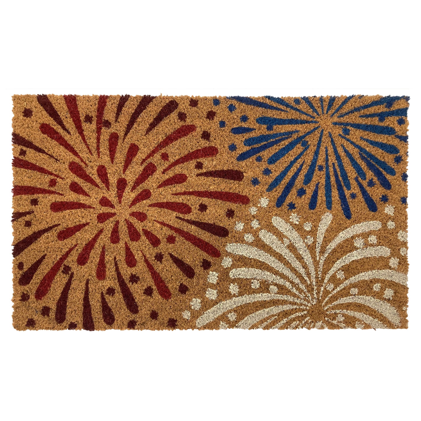 Avera Products Fireworks 4th of July Holiday Summer Doormat